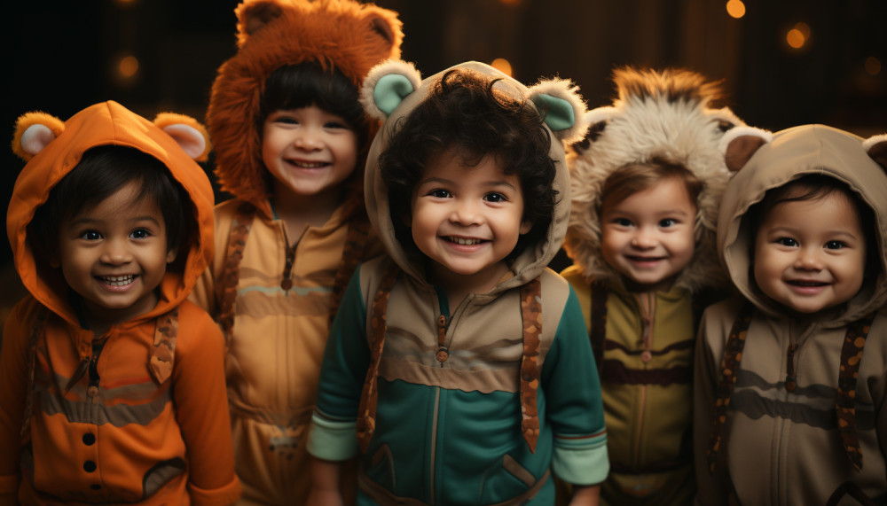 Le déguisement des enfants